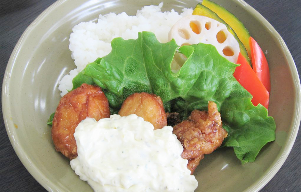 SDGsメニュー「まるでチキン南蛮!?」